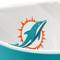 YouTheFan NFL Miami Dolphins Large Party Bowl