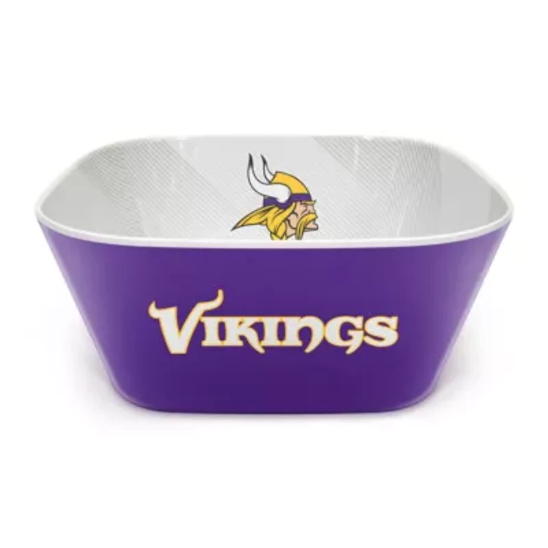 YouTheFan NFL Minnesota Vikings Large Party Bowl