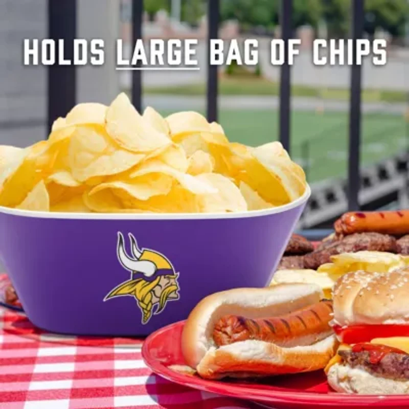 YouTheFan NFL Minnesota Vikings Large Party Bowl