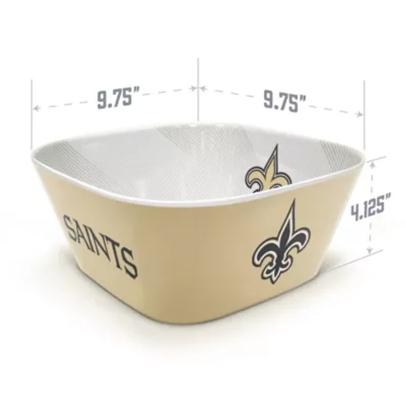 YouTheFan NFL New Orleans Saints Large Party Bowl