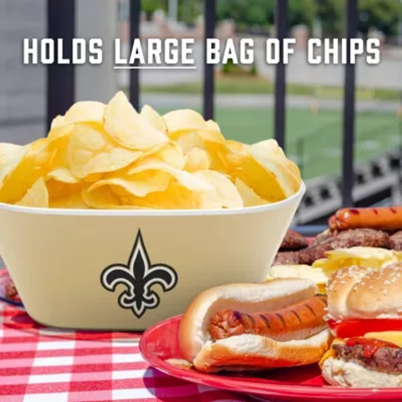 YouTheFan NFL New Orleans Saints Large Party Bowl