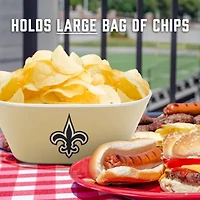 YouTheFan NFL New Orleans Saints Large Party Bowl