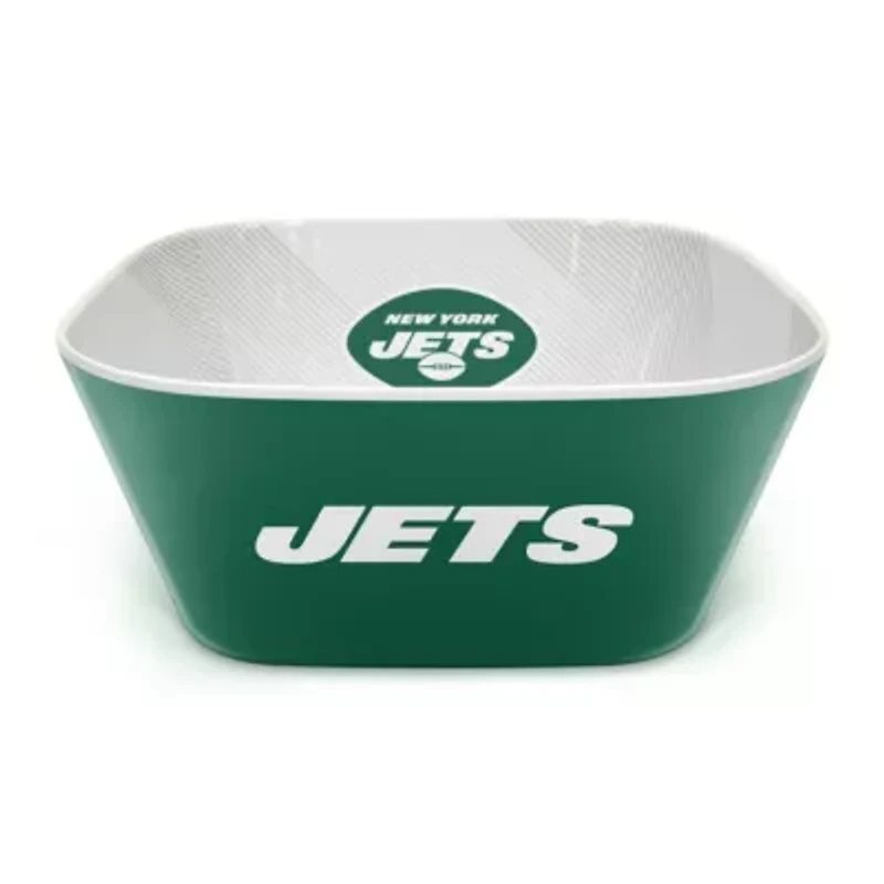 YouTheFan NFL New York Jets Large Party Bowl