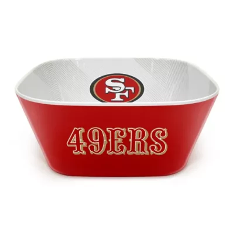 YouTheFan NFL San Francisco 49ers Large Party Bowl