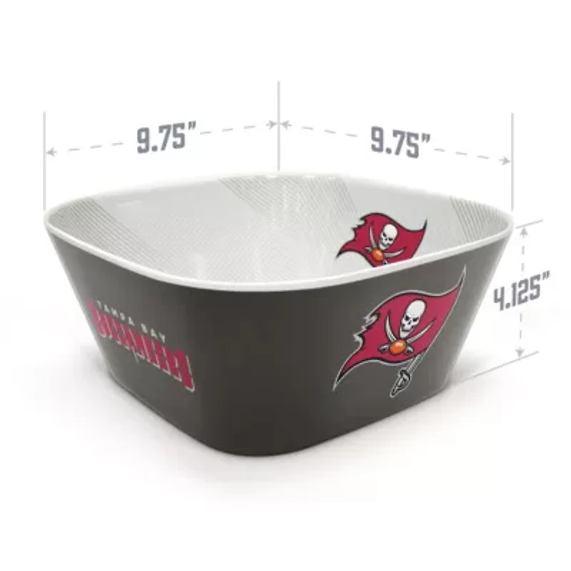 YouTheFan NFL Tampa Bay Buccaneers Large Party Bowl