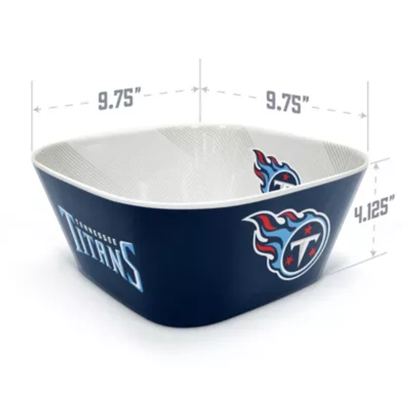 YouTheFan NFL Tennessee Titans Large Party Bowl