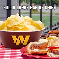YouTheFan NFL Washington Commanders Large Party Bowl