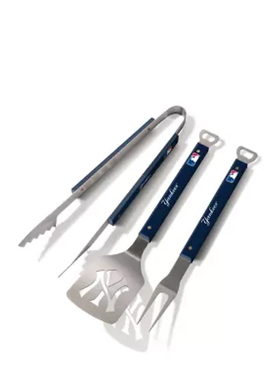 YouTheFan MLB New York Yankees Spirit Series 3-Piece BBQ Set