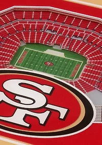 YouTheFan NFL San Francisco 49ers 3D StadiumView Coasters - Levi's Stadium