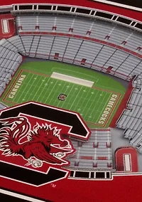 YouTheFan NCAA South Carolina Gamecocks 3D StadiumView Coasters - Williams-Brice Stadium