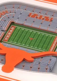 YouTheFan NCAA Texas Longhorns 3D StadiumView Coasters - Darrell K Royal–Texas Memorial Stadium