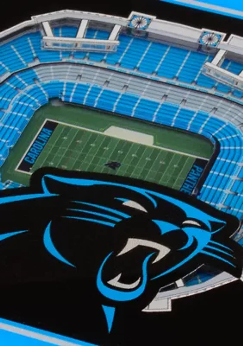 YouTheFan NFL Carolina Panthers 3D StadiumView Coasters - Bank of America Stadium