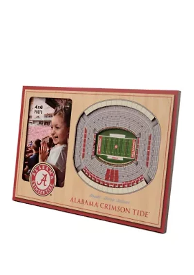 YouTheFan NCAA Alabama Crimson Tide 3D StadiumView Picture Frame - Bryant-Denny Stadium