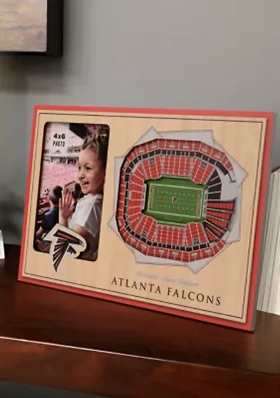 YouTheFan NFL Atlanta Falcons 3D StadiumView Picture Frame - Mercedes-Benz Stadium
