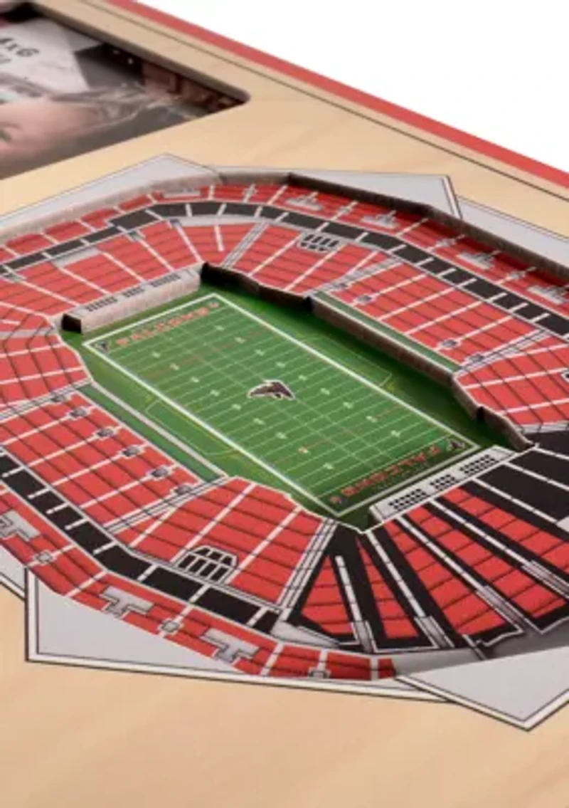 YouTheFan NFL Atlanta Falcons 3D StadiumView Picture Frame - Mercedes-Benz Stadium