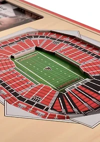 YouTheFan NFL Atlanta Falcons 3D StadiumView Picture Frame - Mercedes-Benz Stadium