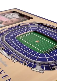 YouTheFan NFL Baltimore Ravens 3D StadiumView Picture Frame - M&T Bank Stadium