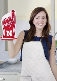 YouTheFan NCAA Nebraska Cornhuskers #1 Oven Mitt