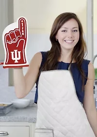 YouTheFan NCAA Indiana Hoosiers #1 Oven Mitt