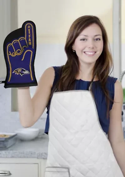 YouTheFan NFL Baltimore Ravens #1 Oven Mitt