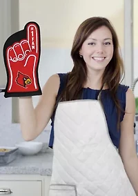 YouTheFan NCAA Louisville Cardinals #1 Oven Mitt