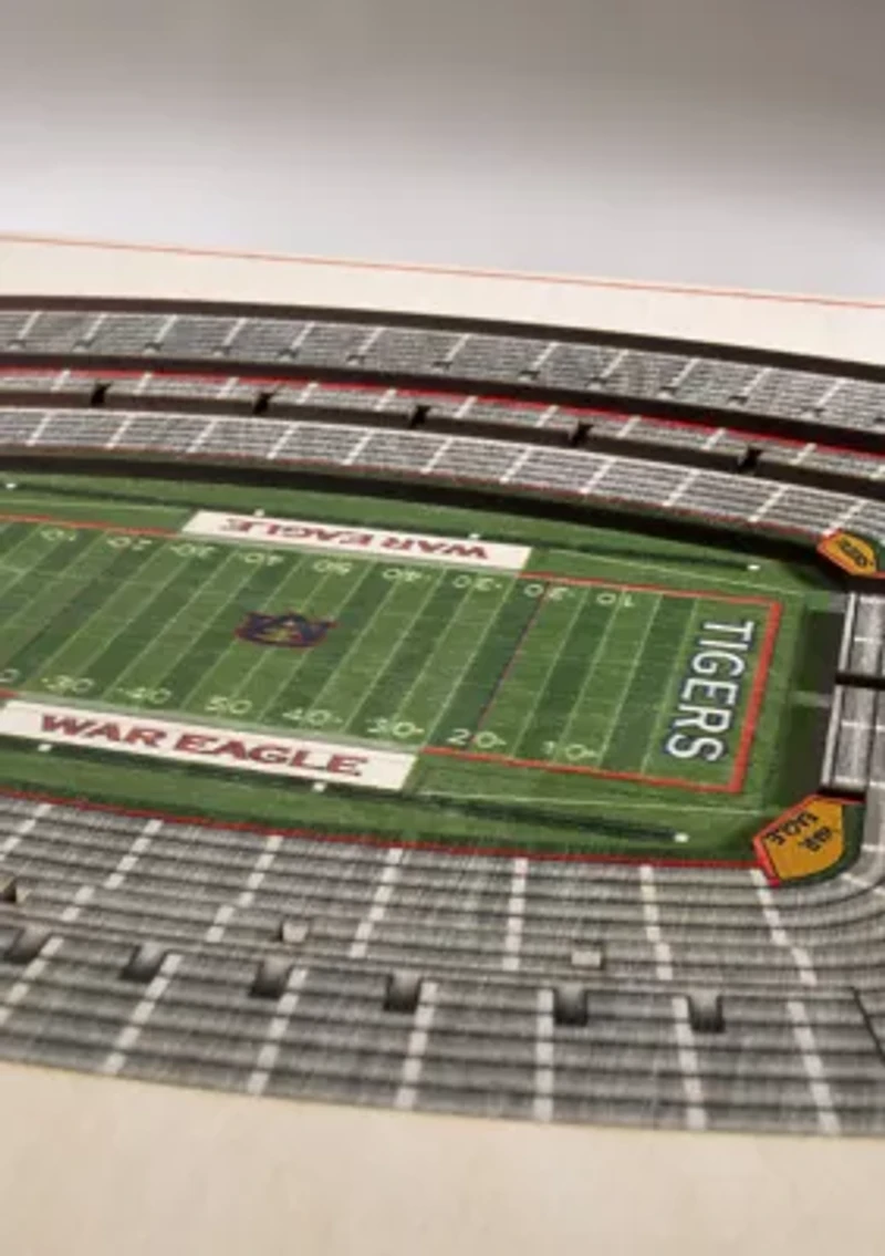 YouTheFan NCAA Auburn Tigers 5-Layer StadiumView 3D Wall Art - Jordan-Hare Stadium