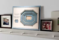 YouTheFan NCAA North Carolina Tar Heels 5-Layer StadiumView 3D Wall Art - Dean E. Smith Center