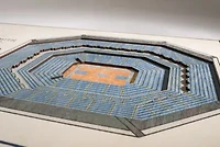 YouTheFan NCAA North Carolina Tar Heels 5-Layer StadiumView 3D Wall Art - Dean E. Smith Center