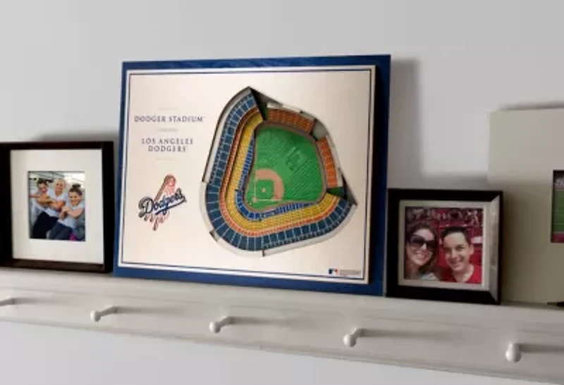 YouTheFan MLB Los Angeles Dodgers 5-Layer StadiumView 3D Wall Art - Dodger Stadium