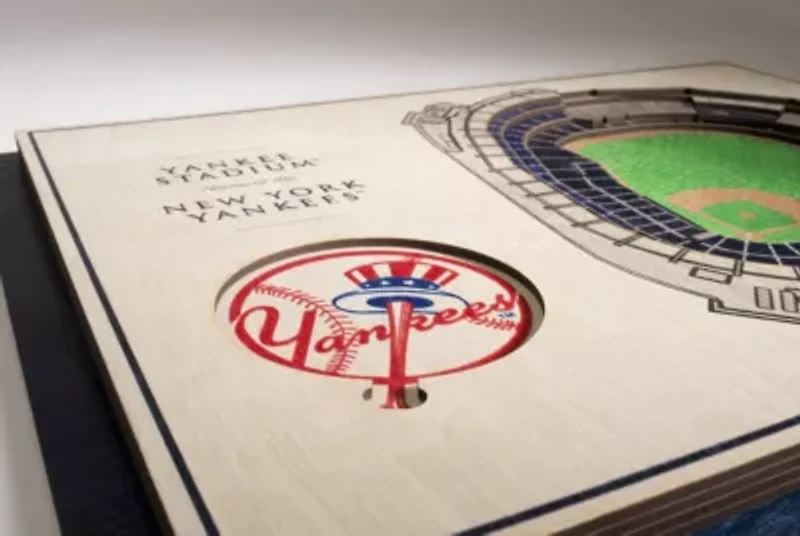 YouTheFan MLB New York Yankees 5-Layer StadiumView 3D Wall Art - Yankee Stadium