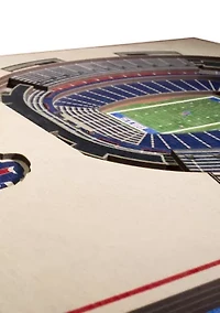 YouTheFan NFL Buffalo Bills 5-Layer StadiumView 3D Wall Art - New Era Field