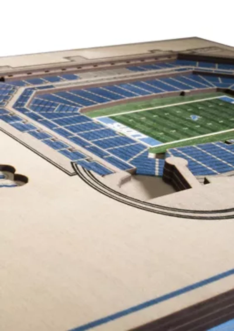 YouTheFan NFL Detroit Lions 5-Layer StadiumView 3D Wall Art - Ford Field