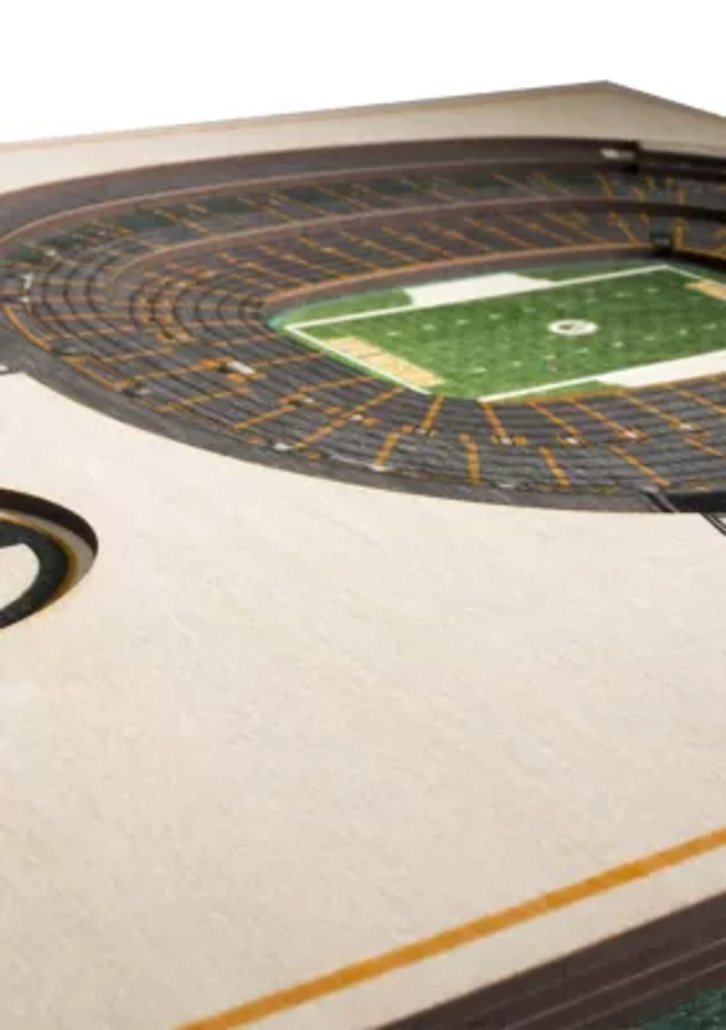 YouTheFan NFL Green Bay Packers 5-Layer StadiumView 3D Wall Art - Lambeau Field