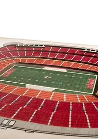 YouTheFan NFL Kansas City Chiefs 5-Layer StadiumView 3D Wall Art - Arrowhead Stadium