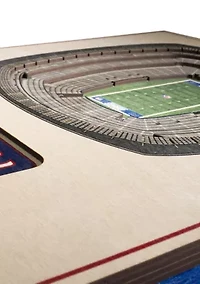 YouTheFan NFL New York Giants 5-Layer StadiumView 3D Wall Art - MetLife Stadium