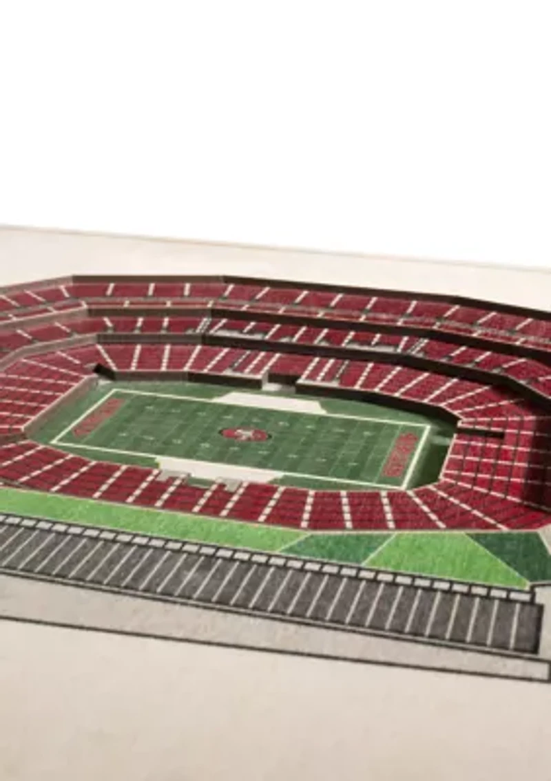 YouTheFan NFL San Francisco 49ers 5-Layer StadiumView 3D Wall Art - Levi's Stadium