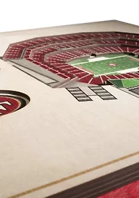 YouTheFan NFL San Francisco 49ers 5-Layer StadiumView 3D Wall Art - Levi's Stadium
