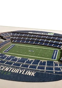 YouTheFan NFL Seattle Seahawks 5-Layer StadiumView 3D Wall Art - CenturyLink Field