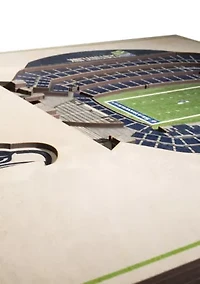 YouTheFan NFL Seattle Seahawks 5-Layer StadiumView 3D Wall Art - CenturyLink Field