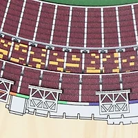 YouTheFan NFL Washington Commanders 5-Layer StadiumView 3D Wall Art - FedEx Field