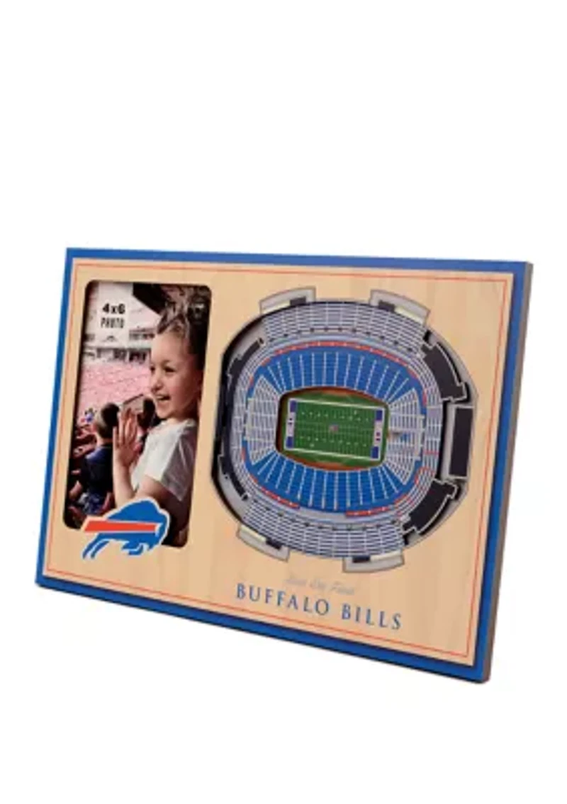 YouTheFan NFL Buffalo Bills 3D StadiumView Picture Frame - New Era Field