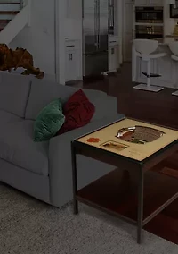 YouTheFan NCAA Clemson Tigers 25-Layer StadiumViews Lighted End Table - Memorial Stadium