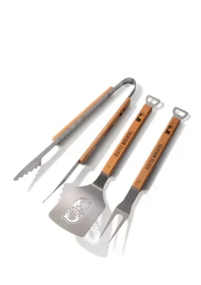 YouTheFan MLB Seattle Mariners Classic Series 3-Piece BBQ Set