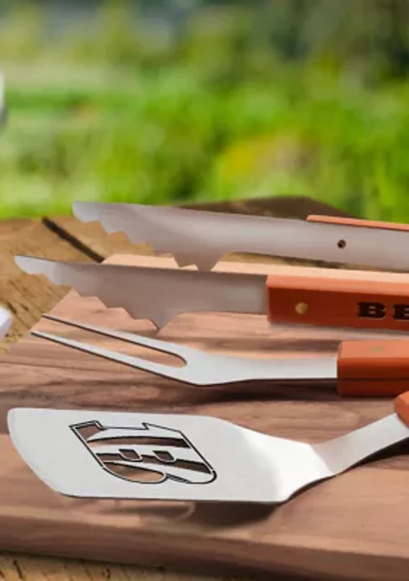 YouTheFan NFL Cincinnati Bengals Classic Series 3-Piece BBQ Set