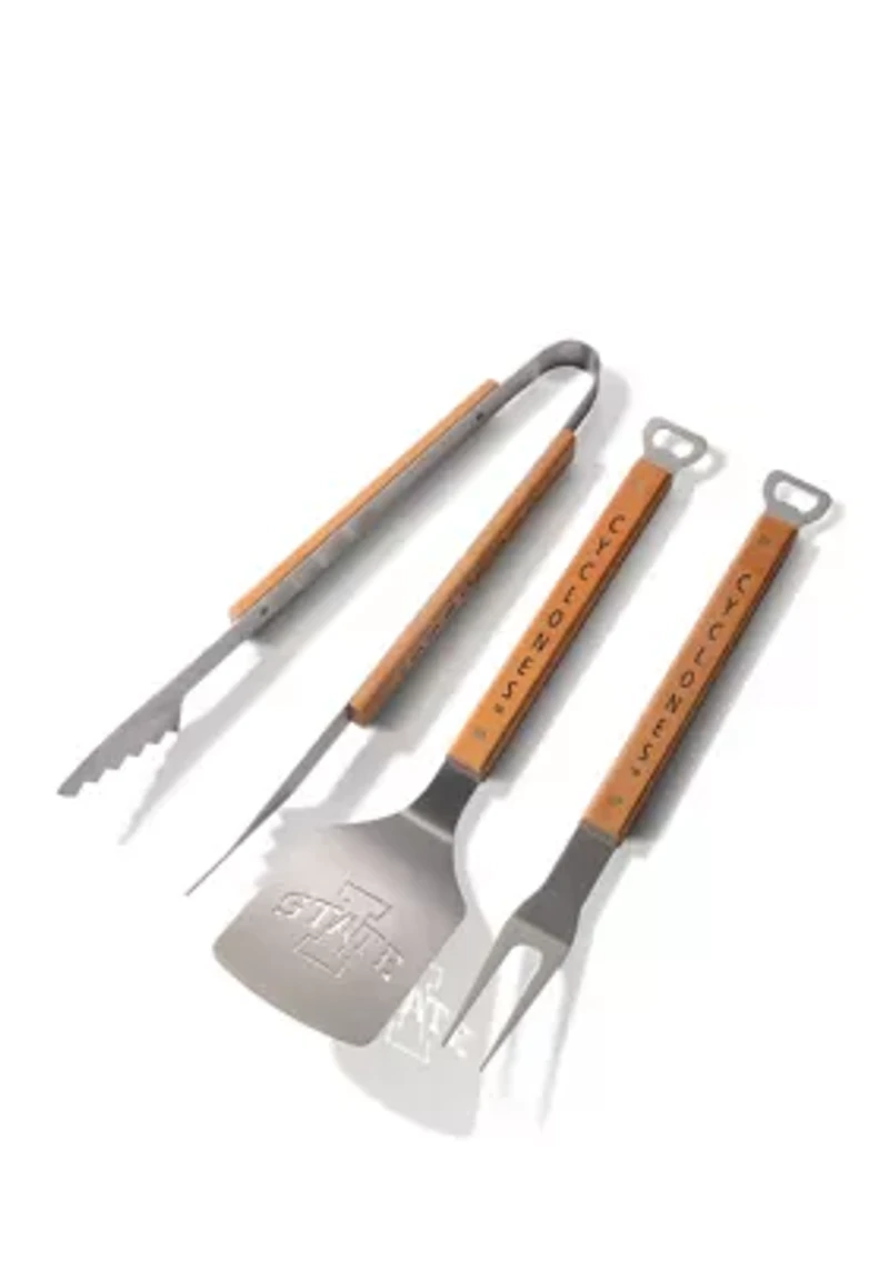 YouTheFan NCAA Iowa State Cyclones Classic Series 3-Piece BBQ Set