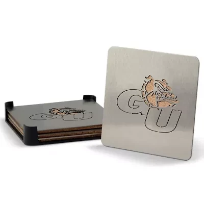 Gonzaga University Bulldogs YouTheFan NCAA Gonzaga Bulldogs Boasters, 4-Piece Coaster Set