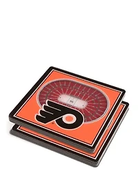 YouTheFan NHL Philadelphia Flyers 3D StadiumView Coasters - Wells Fargo Center