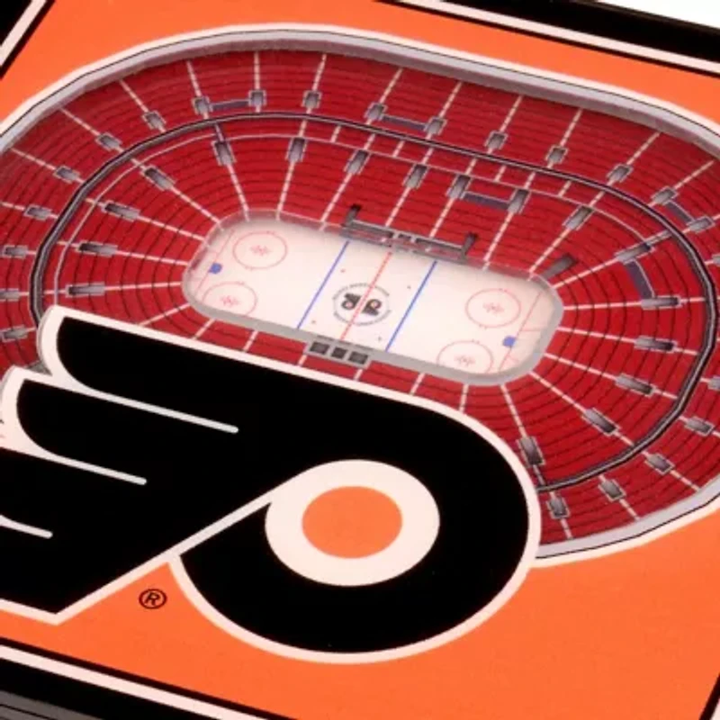 YouTheFan NHL Philadelphia Flyers 3D StadiumView Coasters - Wells Fargo Center