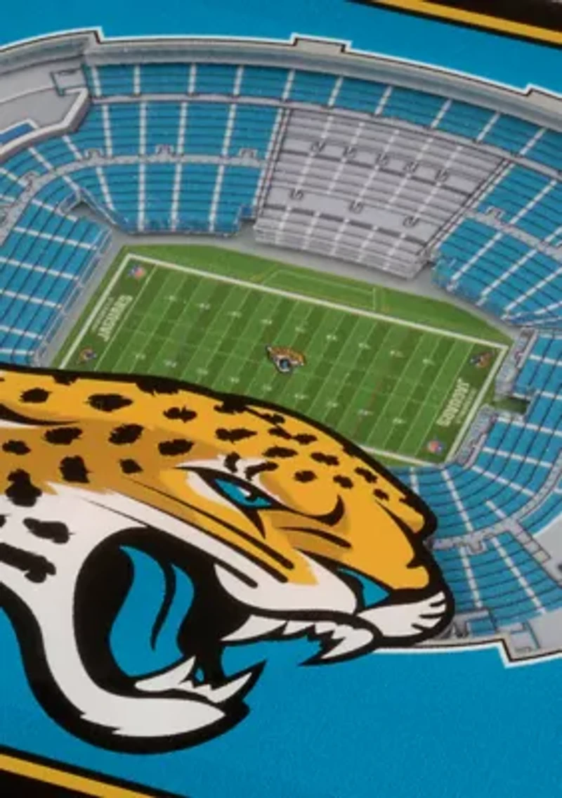 YouTheFan NFL Jacksonville Jaguars 3D StadiumView Coasters - TIAA Bank Field