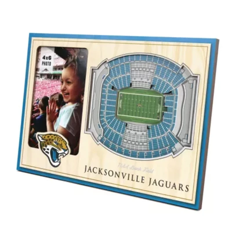 YouTheFan NFL Jacksonville Jaguars 3D StadiumView Picture Frame - TIAA Bank Field